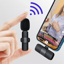 Lavalier Microphone Wireless Audio Video Recording Mini Mic For
