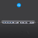 Multiport USB-C Adapter 12-in-1 HD Expansion Dock