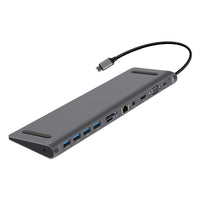 Multiport USB-C Adapter 12-in-1 HD Expansion Dock