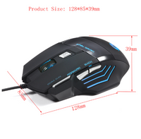 Bright gaming mouse is ideal for competitive gamers
