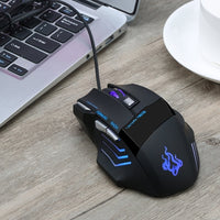 Bright gaming mouse is ideal for competitive gamers