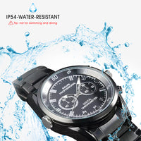 Video Recorder Camera Watch HD 1080P with Night Vision Men's Watch